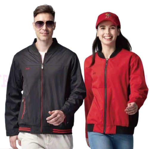 AU1119 鋪棉雙面夾克(黑+紅)  |商品總覽|外套|雙面穿外套-現貨