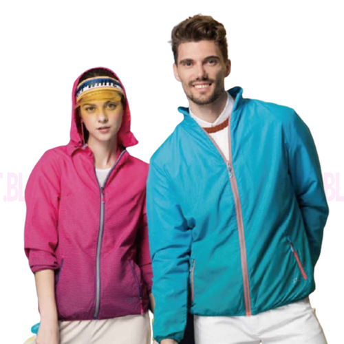 AU3301 透氣超輕薄反光防曬外套-粉藍(男款)  |商品總覽|外套|單面薄外套-現貨