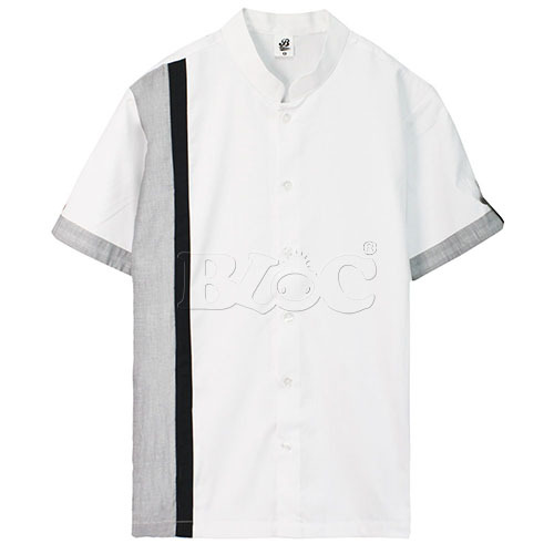 BC230剪接配色廚師服  |商品總覽|廚師服|現貨. 訂製