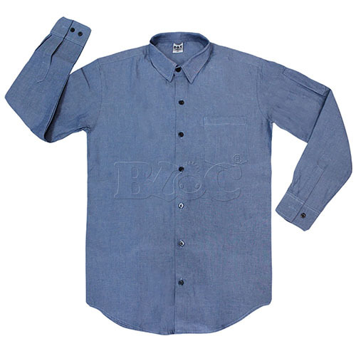 OF044牛仔襯衫(單寧襯衫)  |商品總覽|襯衫/工作服|襯衫. 工作服