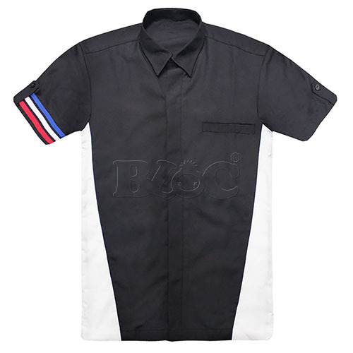 OF064剪接配色襯衫(工作服)  |商品總覽|襯衫/工作服|襯衫. 工作服