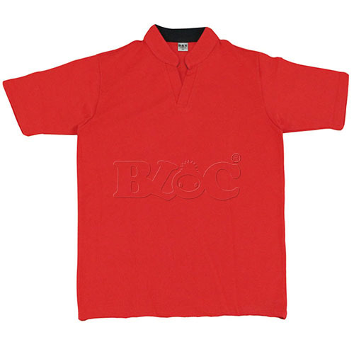 PS105014立領polo衫(V領)  |商品總覽|POLO衫|POLO素面.訂製