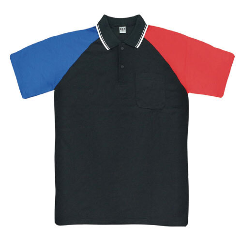 PS105017斜袖配色polo衫(拉克蘭袖)  |商品總覽|POLO衫|POLO素面.訂製