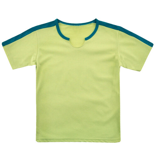 TS101022剪接配色U領T恤  |商品總覽|T-SHIRT|T恤素面.訂製